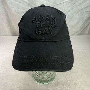 Black 'Born This Gay' Cap